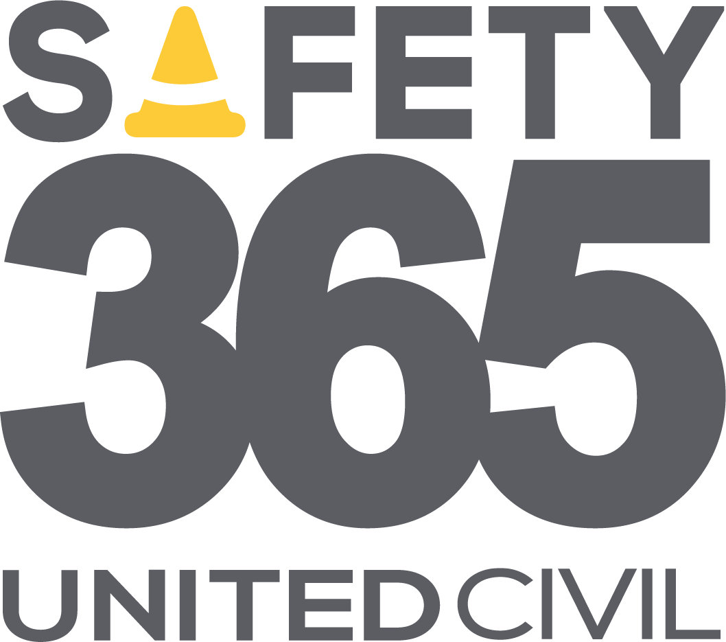 Safety365 United Civil logo — company-wide jobsite safety program